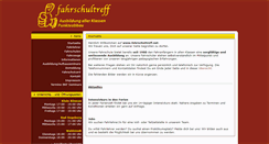 Desktop Screenshot of fahrschultreff.net